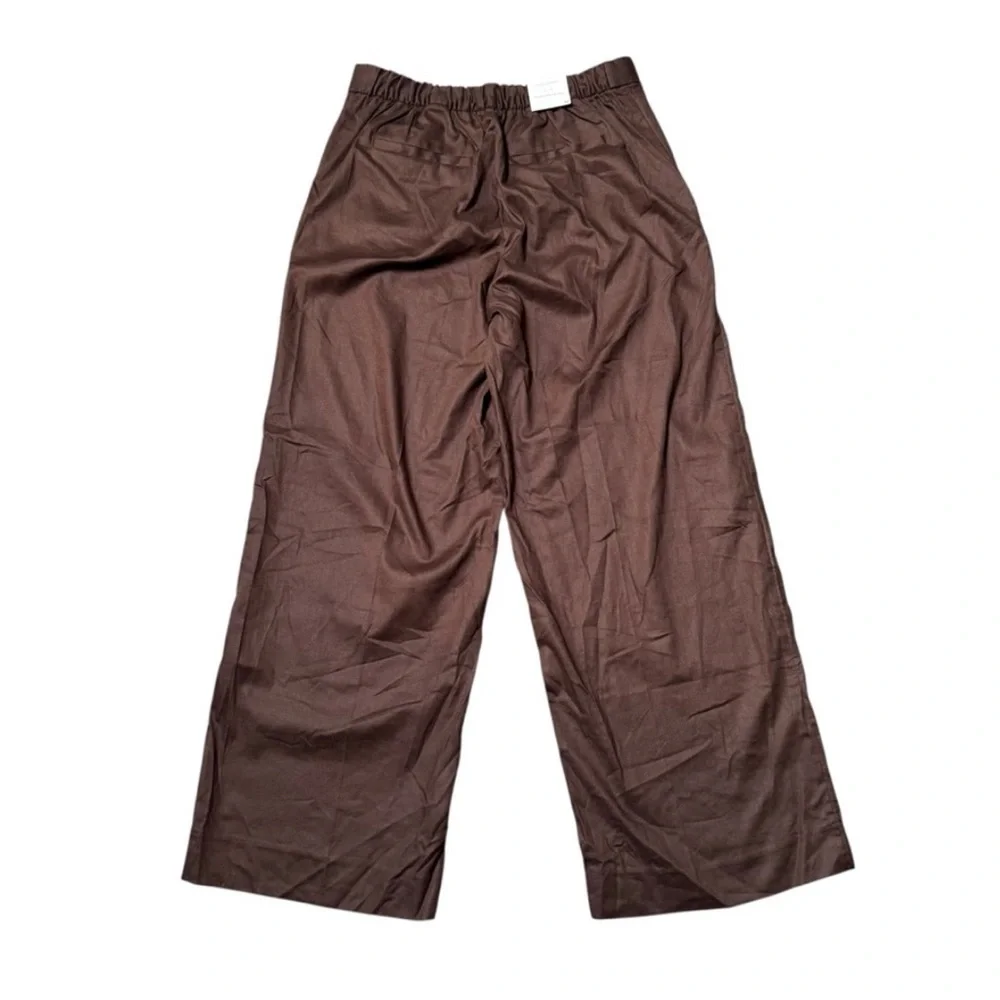 NEW! Banana Republic Hayden Wide-Leg Linen-Blend Pull-On Pant - XS & XL 🩶